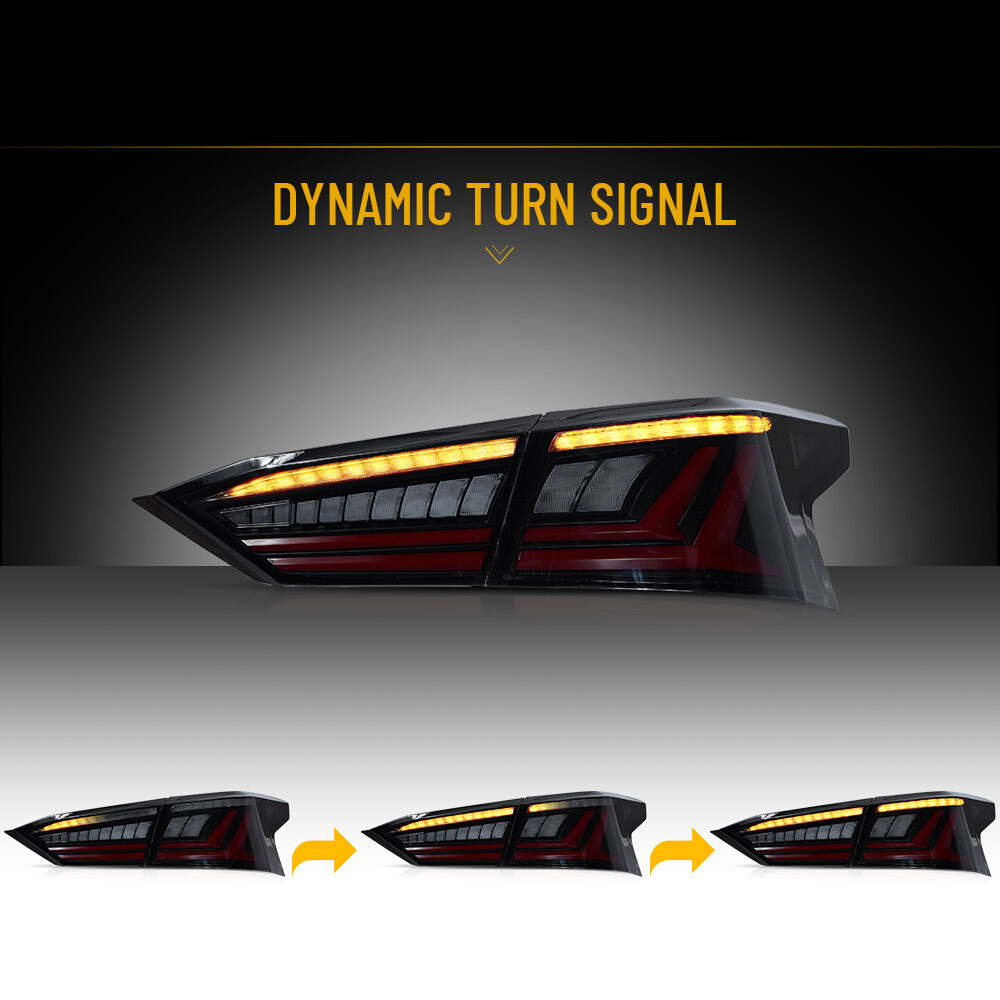 New LED Tail Lights Kit for Nissan Altima Sedan 20192023 Tail Light