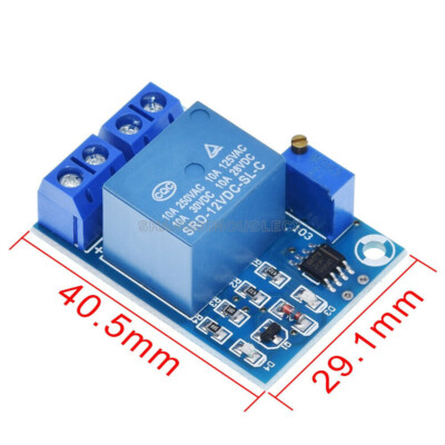 DC 12V Battery Low Voltage Cut off Switch Controller Excessive Protection Module