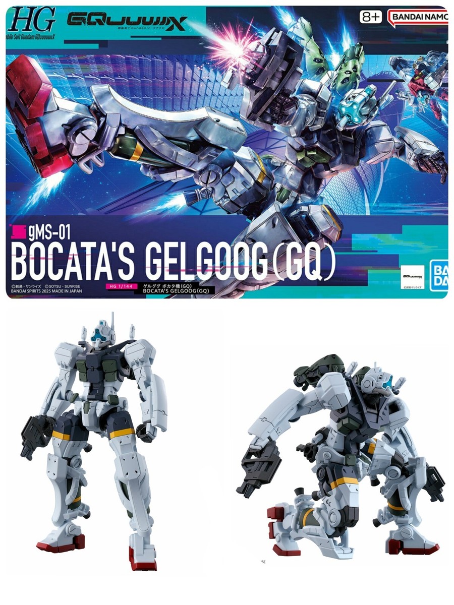 HG 1/144 Gelgoog Bokata (GQ) Mobile Suit Gundam GQuuuuuuX | eBay