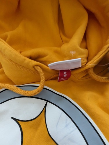 Pittsburgh Steelers Hoodie Light Gold NFLPA Men Small 38" Chest NWD Read - Picture 8 of 11