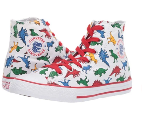 Dinosaur converse toddler high tops hotsell