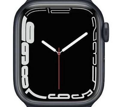 Apple Watch Series 7 45mm A2474 Mitternacht Original, (Only Face) GPS