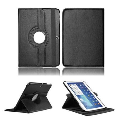 Hülle Tasche Book Samsung Galaxy Tab 3 10.1 P5200 P5210 Tablet Cover Case Black
