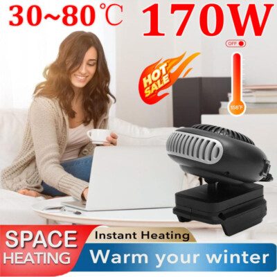 #ad #ad Space Heater 170W 18V Battery Powered Electric Heater Fan For BL15 BL1820 BL1840 $15.99
