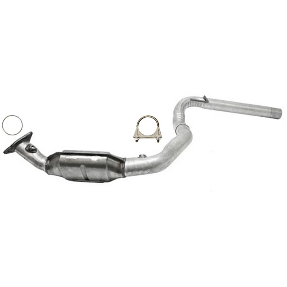 Left Catalytic Converter For 2007-2009 GMC Savana 2500 4.8L V8 GAS OHV Foto 2 de 2