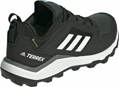 Adidas Terrex Agravic TR GORE-TEX Trail Running Shoes - Women's - Core Black / White / Acid Mint - 10