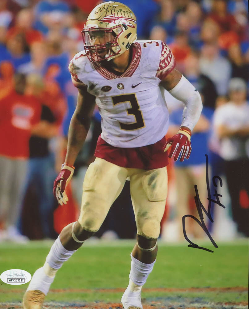 Derwin James Autographed Signed Florida State Seminoles 8x10 Photo JSA 