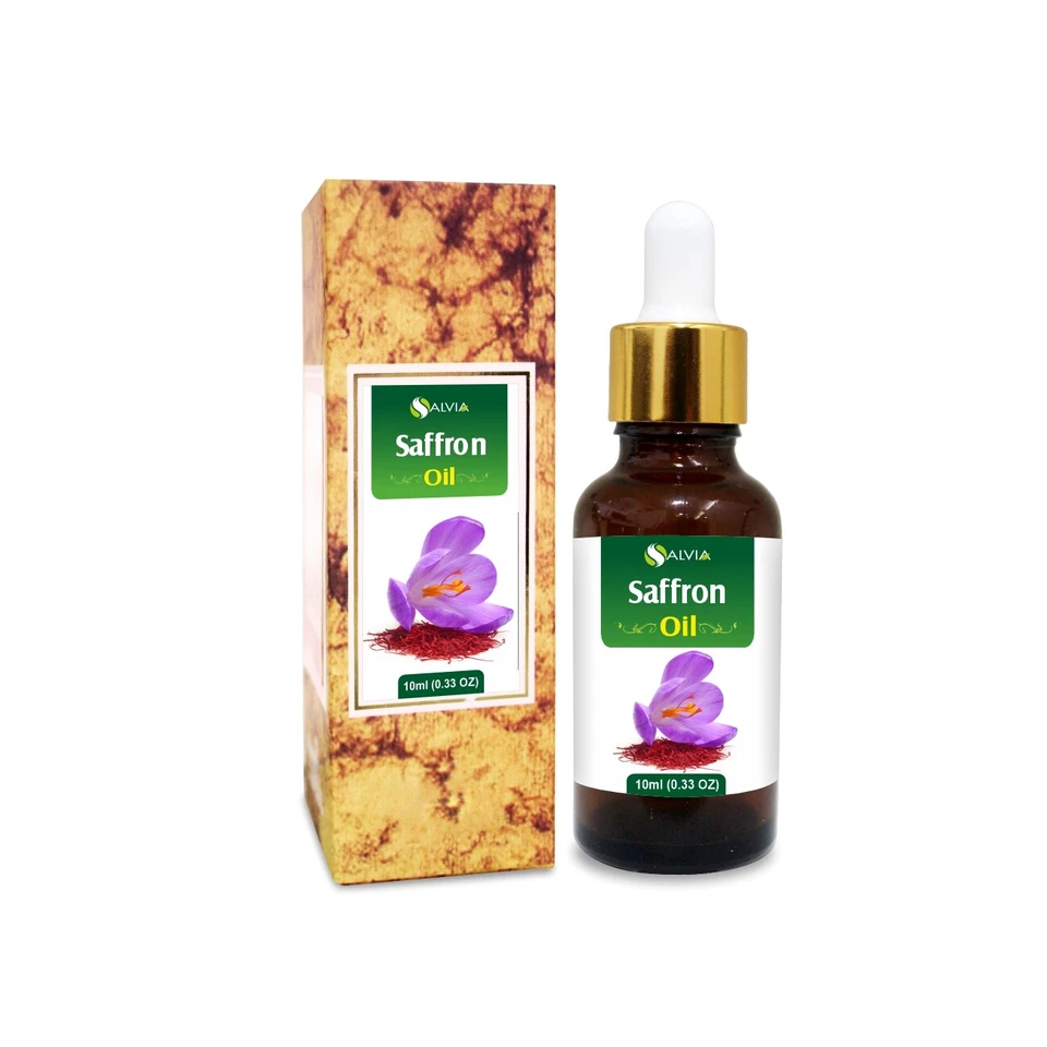 SALVIA Saffron Oil (Safran) Essential - 100% Rein & Natürlich - 10ml-5000ml