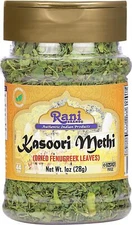 Rani Fenugreek Leaves Dried (Kasoori Methi) 1oz (28g) PET Jar