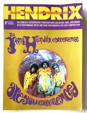 JIMI HENDRIX Are You Experienced-Recorded Version-1989-Guitar Bass Drm-Song Book