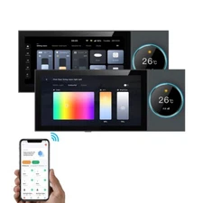 Tuya 6'' Smart Home Panel, ZigBee 3.0 Gateway, WiFi/LAN, Bluetooth, TF Slot