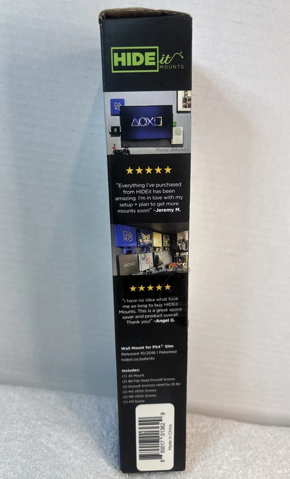 Hideit Console Wall Mount For PlayStation 4 Slim Mount Only New - Image 4 of 4