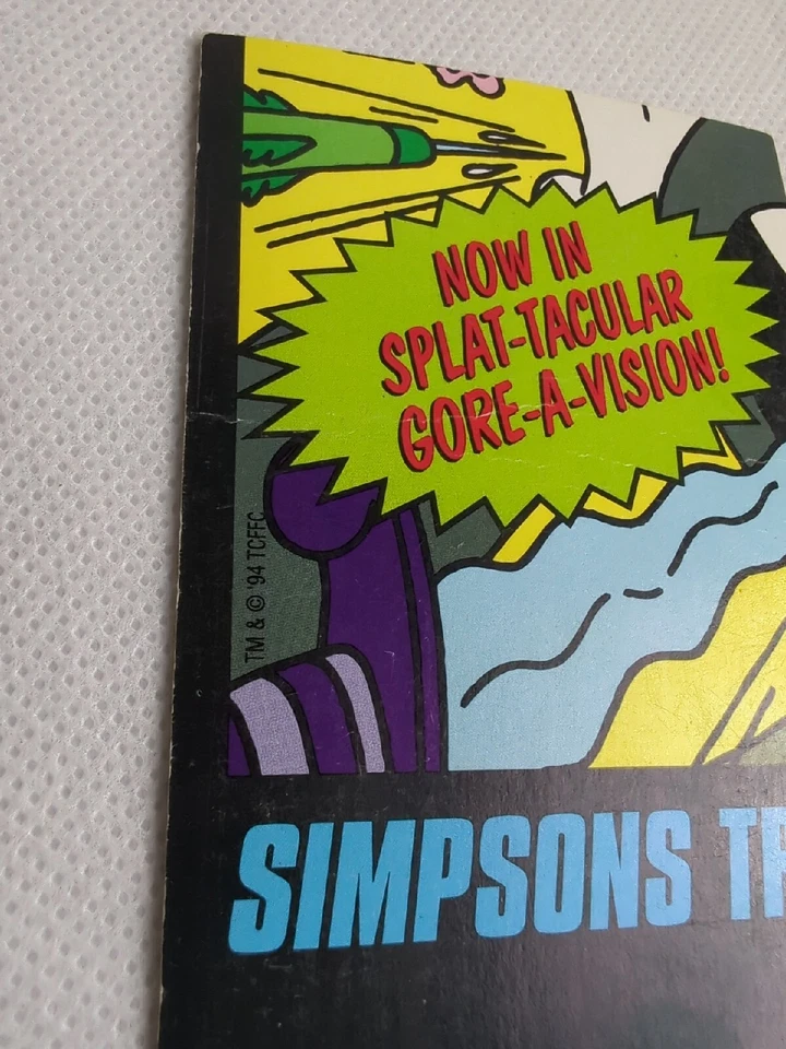 1994 SKYBOX THE SIMPSONS FALLOUT BOY WIGGLE #W9 BONGO TRADING CARD | Good Cond - Image 4 of 4