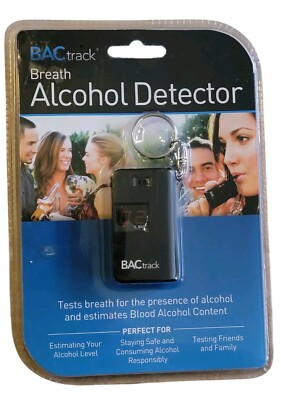 New BACtrack Breath Alcohol Detector BT-KC10 Portable Keychain Sealed