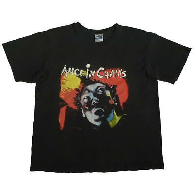 Vintage Alice in Chains Facelift Tour Shirt 1990 1991 Clash Vintage Alice in Chains Facelift Tour Shirt 1990 1991 Clash