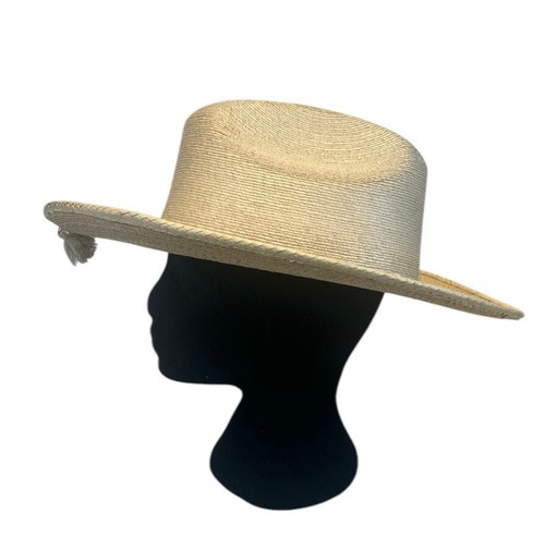 Brixton mens hat. Size L. Cream Straw Vasquez Cowboy hat. Made in Mexico. - Picture 4 of 16