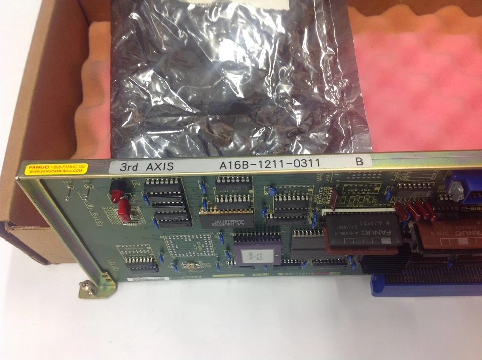 通用电气 FANUC A16B-1211-0311 04B 3RD 轴控制板 N470526。 — 第 2/4 张图片