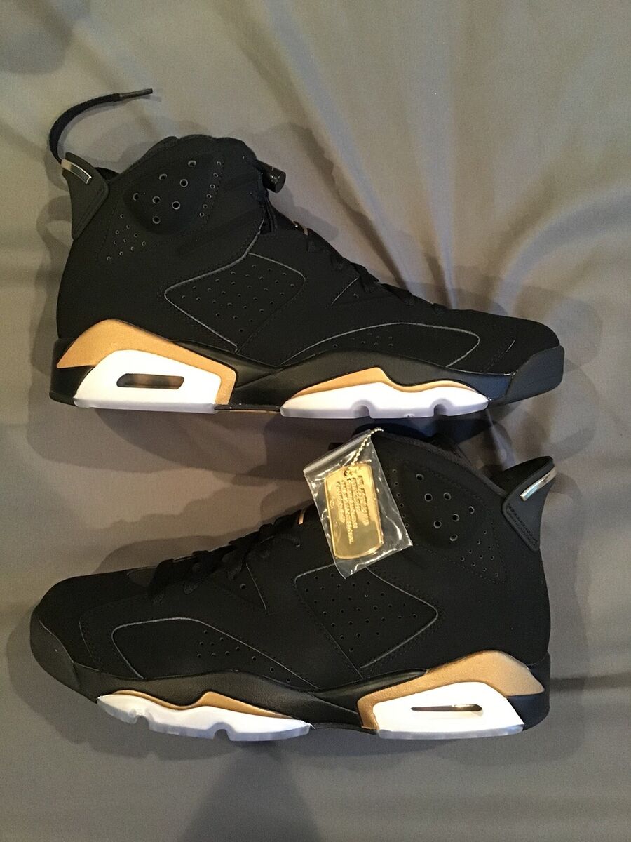 Nike Air Jordan 6 Retro DMP 2020 Black Gold CT4954-007 Men's Nike Air Jordan 6 Retro DMP 2020 Black Gold CT4954-007 Men's