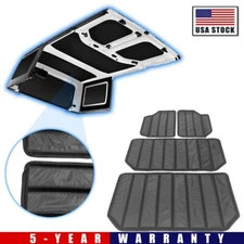 Sound Hardtop Headliner Roof Insulation Kit for Jeep Wrangler JK 2007-2010 4Door