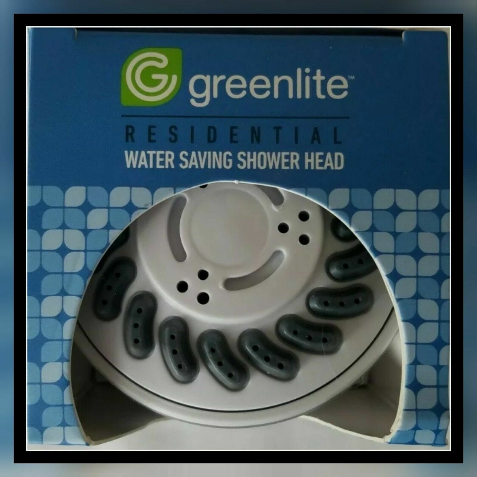 Greenlite Residential Water Saving Shower Head 1.5 GPM Maximum Teflon