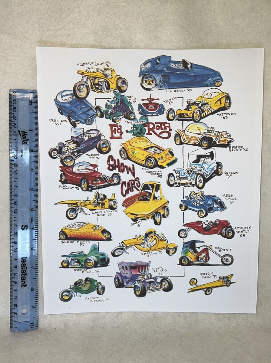 ED BIG DADDY ROTH　2冊 Ed Big Daddy Roth Boss Fink 1/25 – Roth Metal Flake