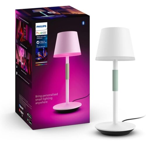 Philips Hue White and colour ambience LED Hue Go Portable Table Lamp - Picture 1 of 9