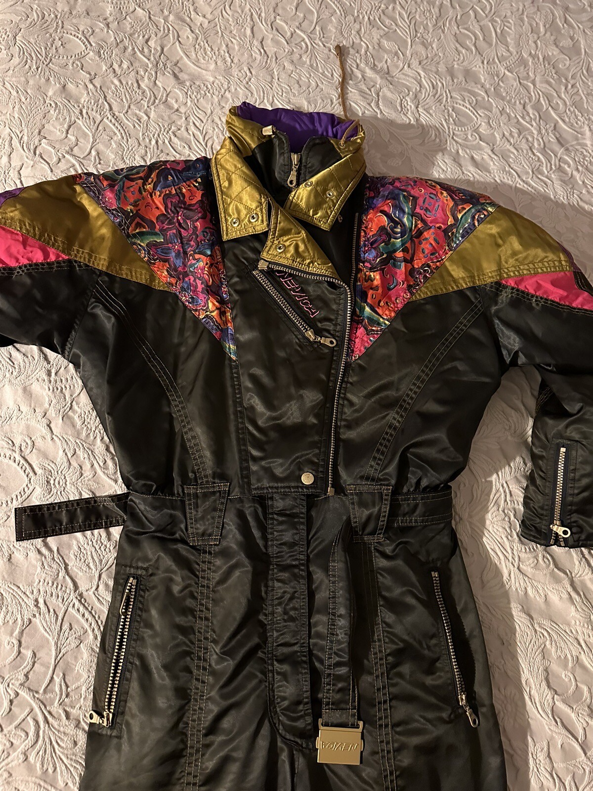 vintage nevica ski suit eBay