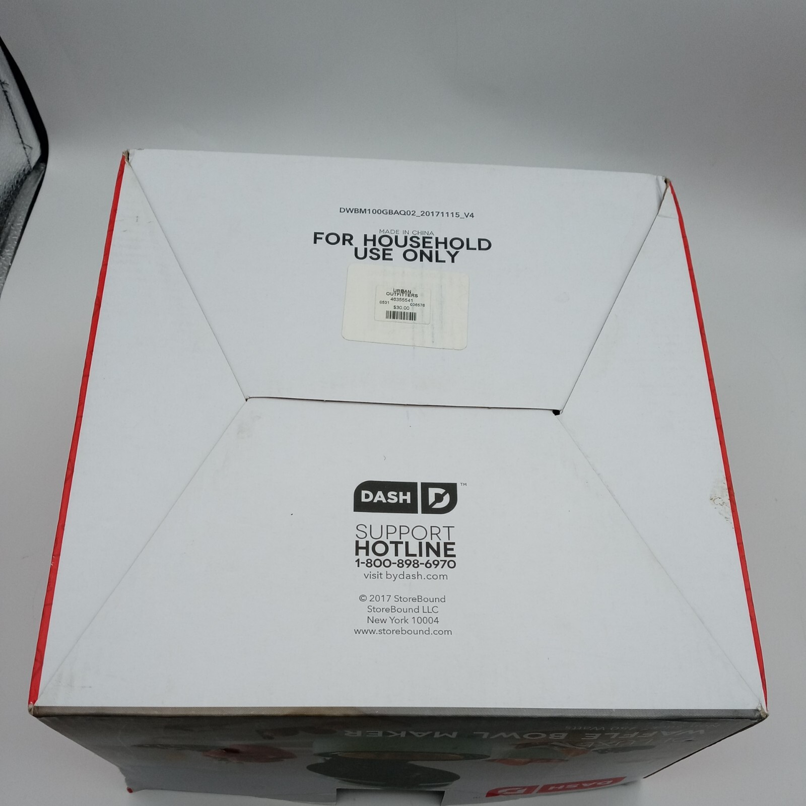 Dash Deluxe Waffle Bowl Maker Machine Aqua Mint NonStick 750W