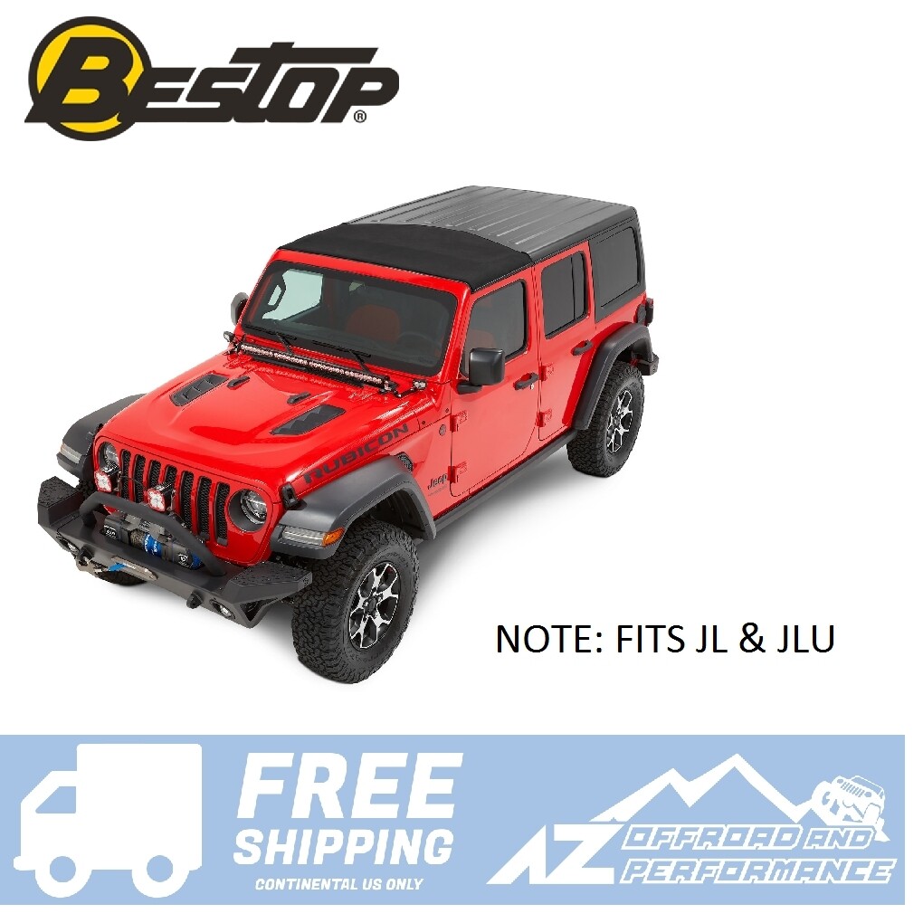 Bestop Sunrider for Hard Top Black Diamond For 2018-Newer Jeep