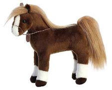 BREYER Horse 13 Saddlebred Stuffed Animal Pony Plush Showstoppers Stall Corral