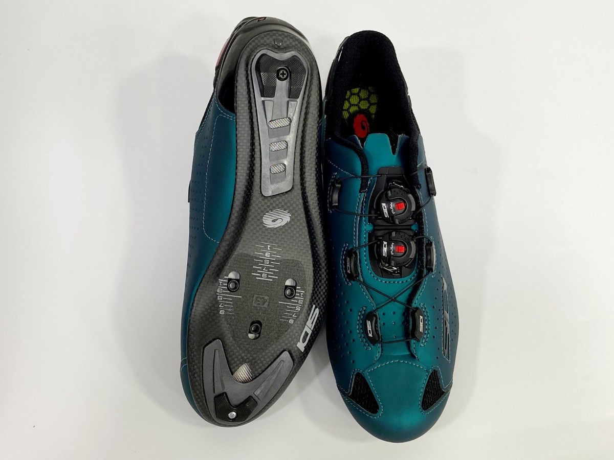 SIDI SHOT 2 Limited Edition Road Cycling Shoes (Deep Teal) Size 43