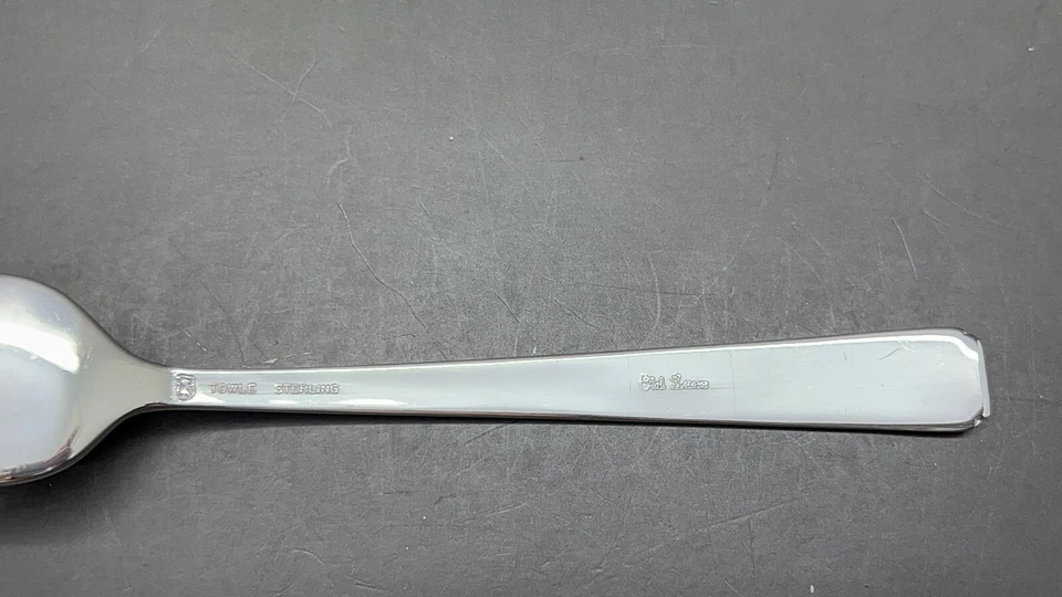 TOWLE OLD LACE STERLING SILVER INDVIDUAL SALAD FORK 6 3/4" 38g — 第 4/4 张图片