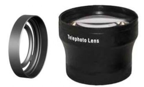 Tele Lens + LH-X10 Hood + Adapter Ring Tube for Fuji FujiFilm X10 X20 X30 bundle - Afbeelding 1 van 1
