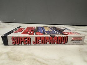 TALKING SUPER JEOPARDY NES Nintendo Game NEW IN OPEN BOX w/ Manual & Paperwork
