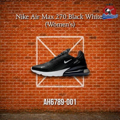 Nike Air Max 270 Black White (Women's) - AH6789-001
