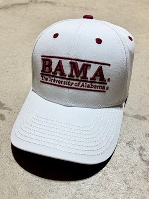 Vtg University of Alabama Crimson Tide The Game Split Bar Snapback Hat NWT BAMA