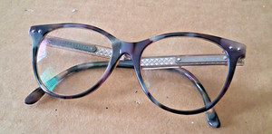 BOTTEGA VENETA BV1290 003 59 17 147 TORTTOISE EYEGLASSES FRAMES ITALY