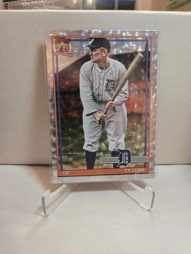 2026 Topps Series 2 Ty Cobb Crackle Foil (RAW)