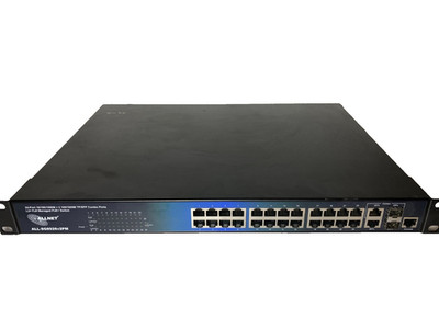ALLNET ALL-SG8926v2PM Fully Managed L2+ 24-Port Gigabit PoE++ Switch with 2 SFP