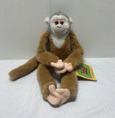 NWT Wild Republic Squirrel Monkey Antuco 16  Hanging Plush Stuffed Animal