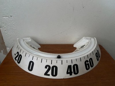 Vintage Rieker Genie Style Angle Indicator White Construction Industrial Boom