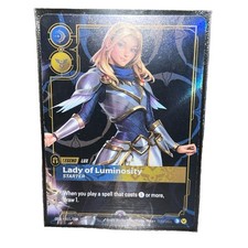 Riftbound Lux Lady of Luminosity RARE Nexus Night Promo Foil OGS-021/024 NM — live eBay listing