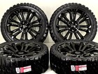 22" CHEVY HI COUNTRY WHEELS RIMS 33" MT TIRES GMC SIERRA SILVERADO TAHOE YUKON