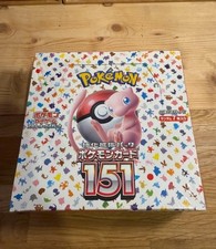 Pok&eacute;mon TCG 151 Scarlet and Violet Booster Box Japanese - Factory Sealed