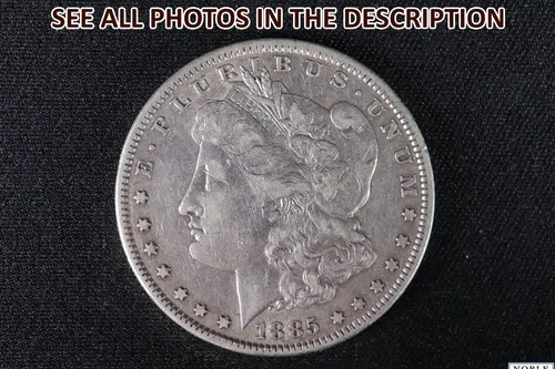 NobleSpirit Popular 1885 Morgan Silver Dollar XF Extremely Fine