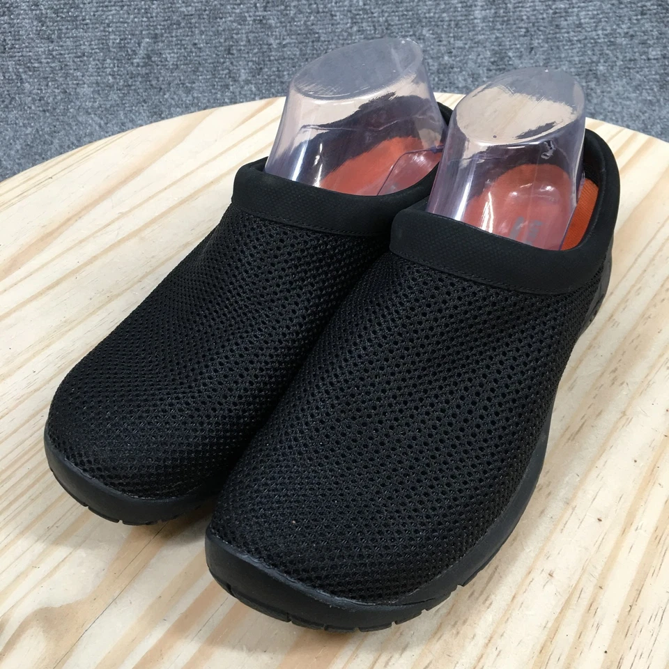 Zapatos Merrell para mujer 9 Encore Breeze 3 Mule negros sin cordones de malla informales J598434 Foto 3 de 4