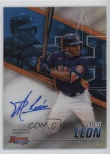 2021 Bowman's Best of 2021 Refractor Pedro Leon #B21-PL Auto 0za0