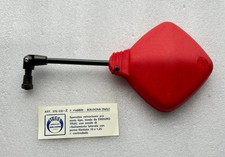 Specchio nero Fabbri per moto enduro trial con snodo di ribaltamento laterale co