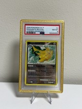 2008 Pokemon D&P Dragonite Reverse Foil PSA 8 Holo Legends Awakened 2/146 Pop 41
