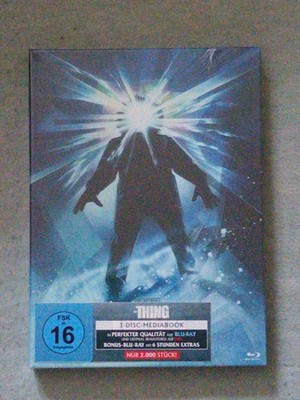 The Thing Das Ding aus einer anderen Welt (1982) Struzan Mediabook Blu-ray + DVD